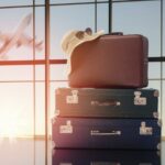 Young slim woman enjoys weight loss result